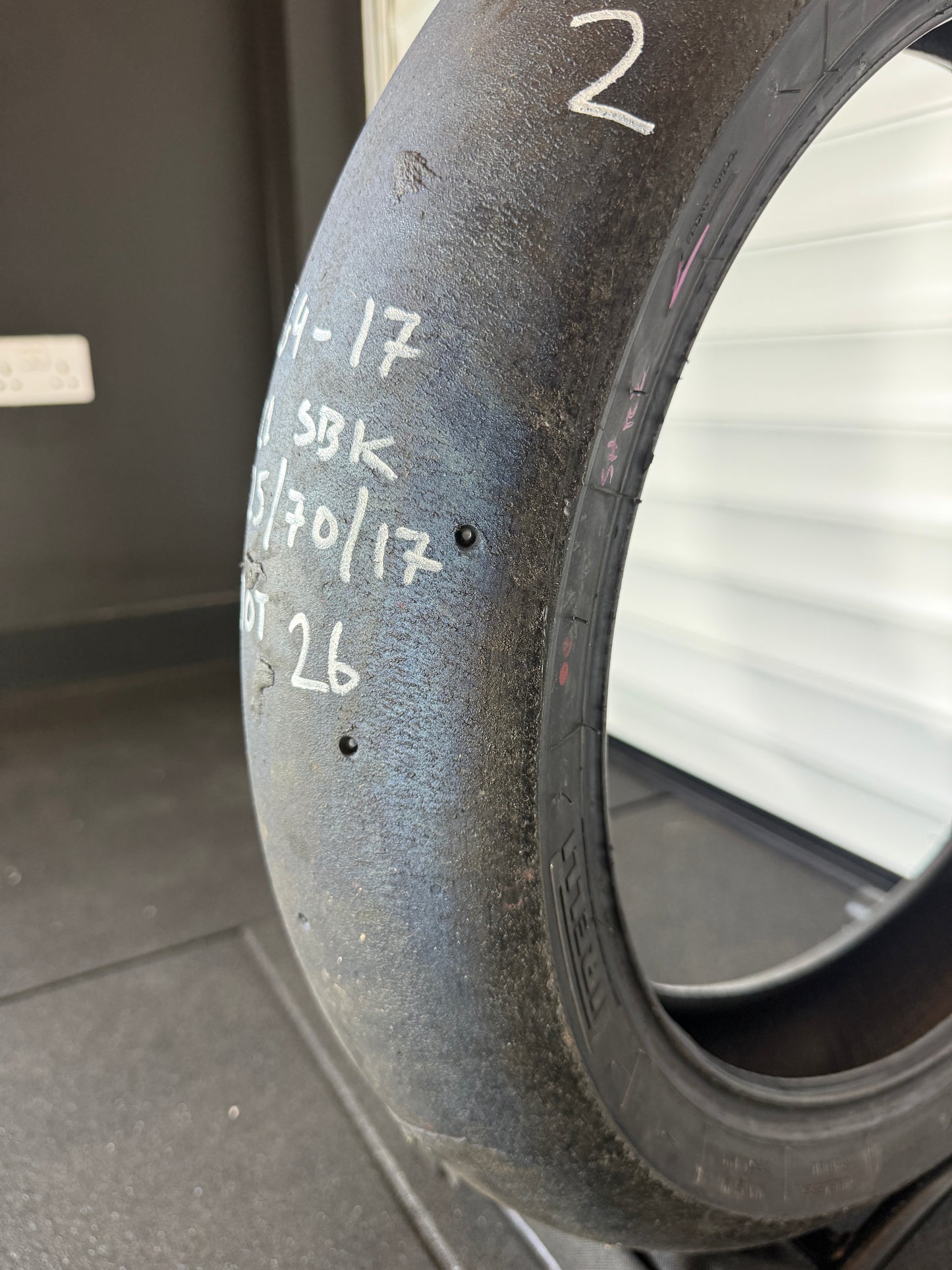 Pirelli Diablo Superbike Slick 125/70/17 (TG4-17)