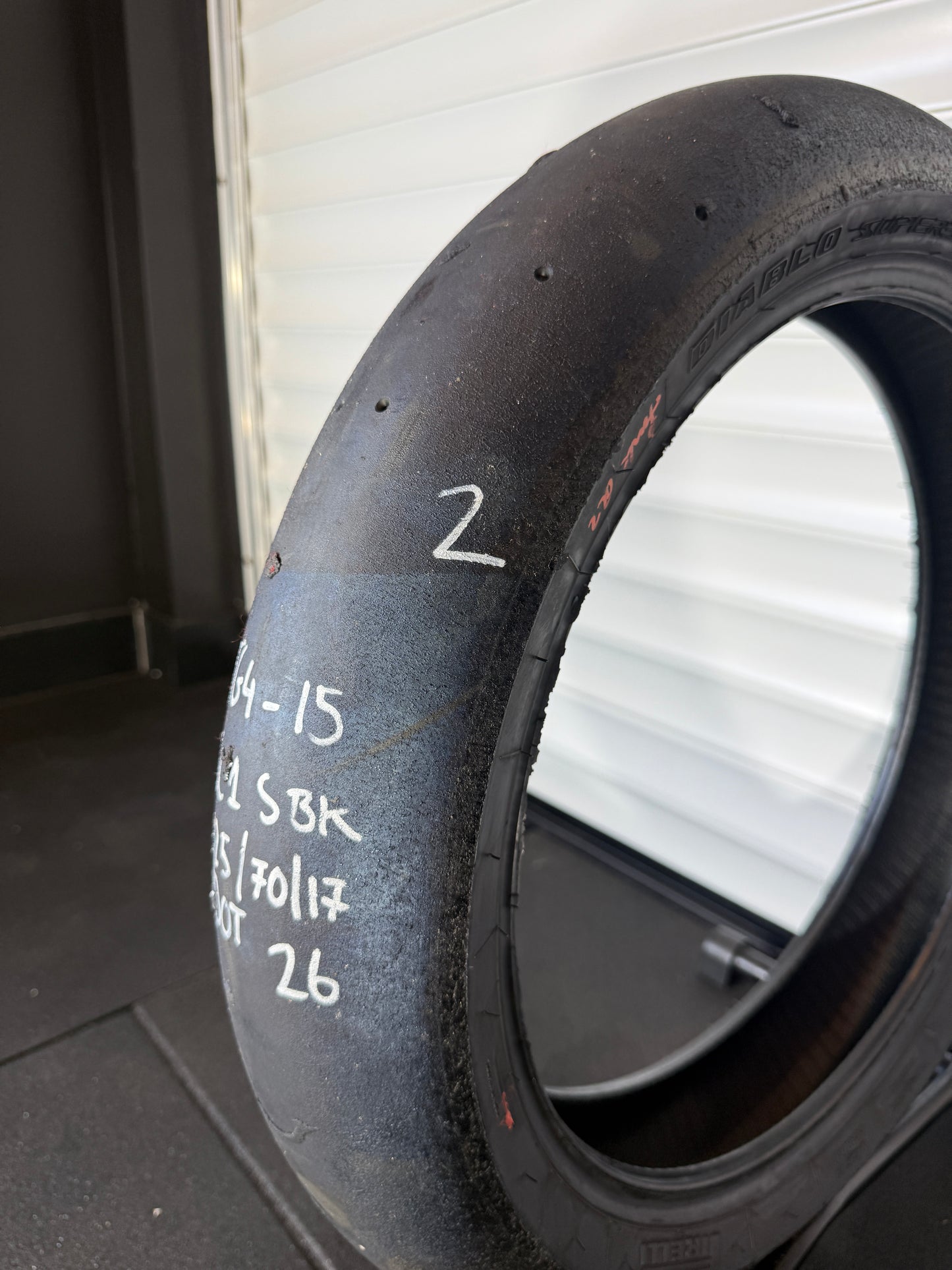 Pirelli Diablo Superbike Slick 125/70/17 (TG4-15)