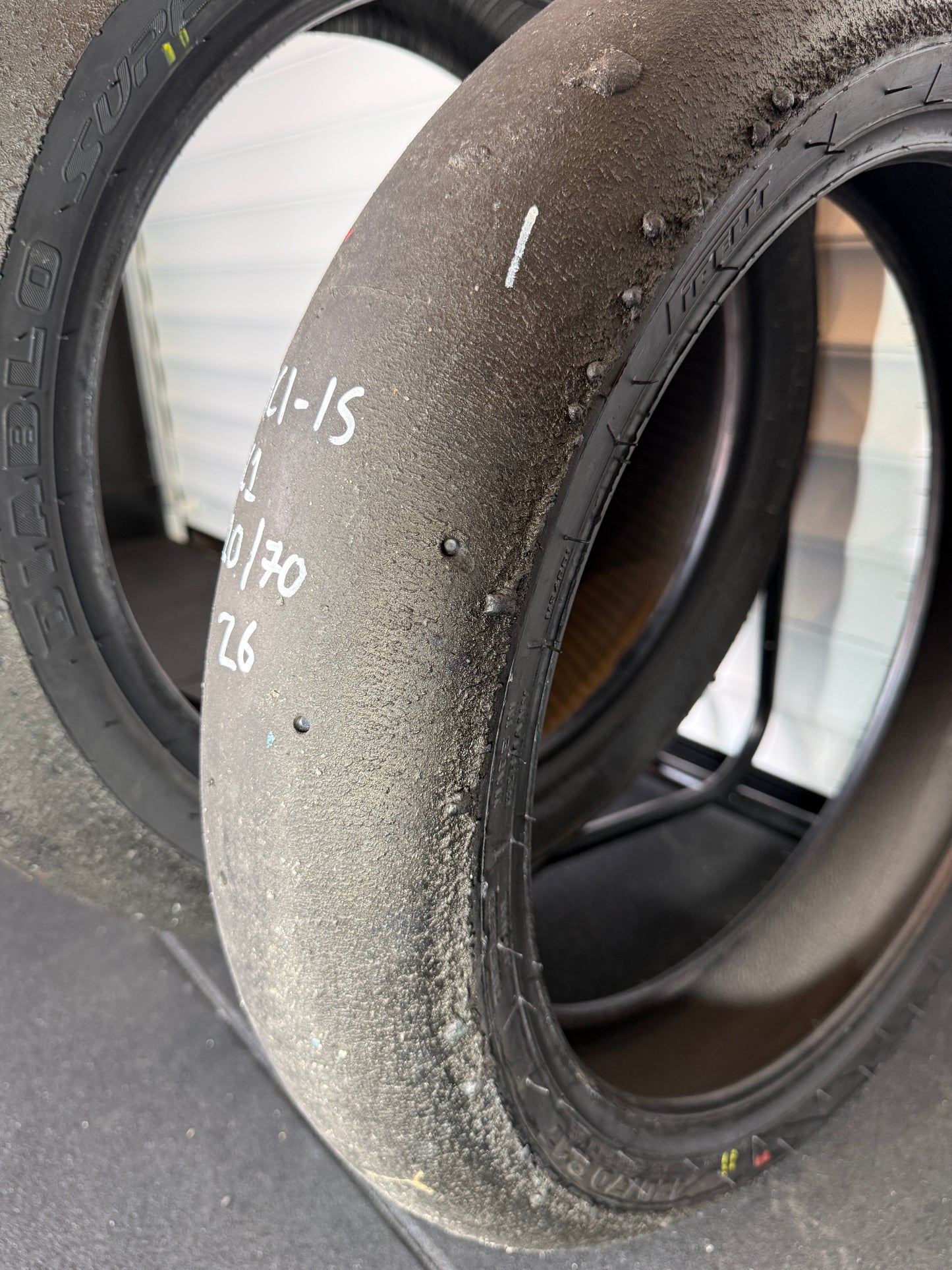 Pirelli Superbike Slick- GRADE 1 SC0 SET 190/60/17, 120/70/17 (MC1-1S)