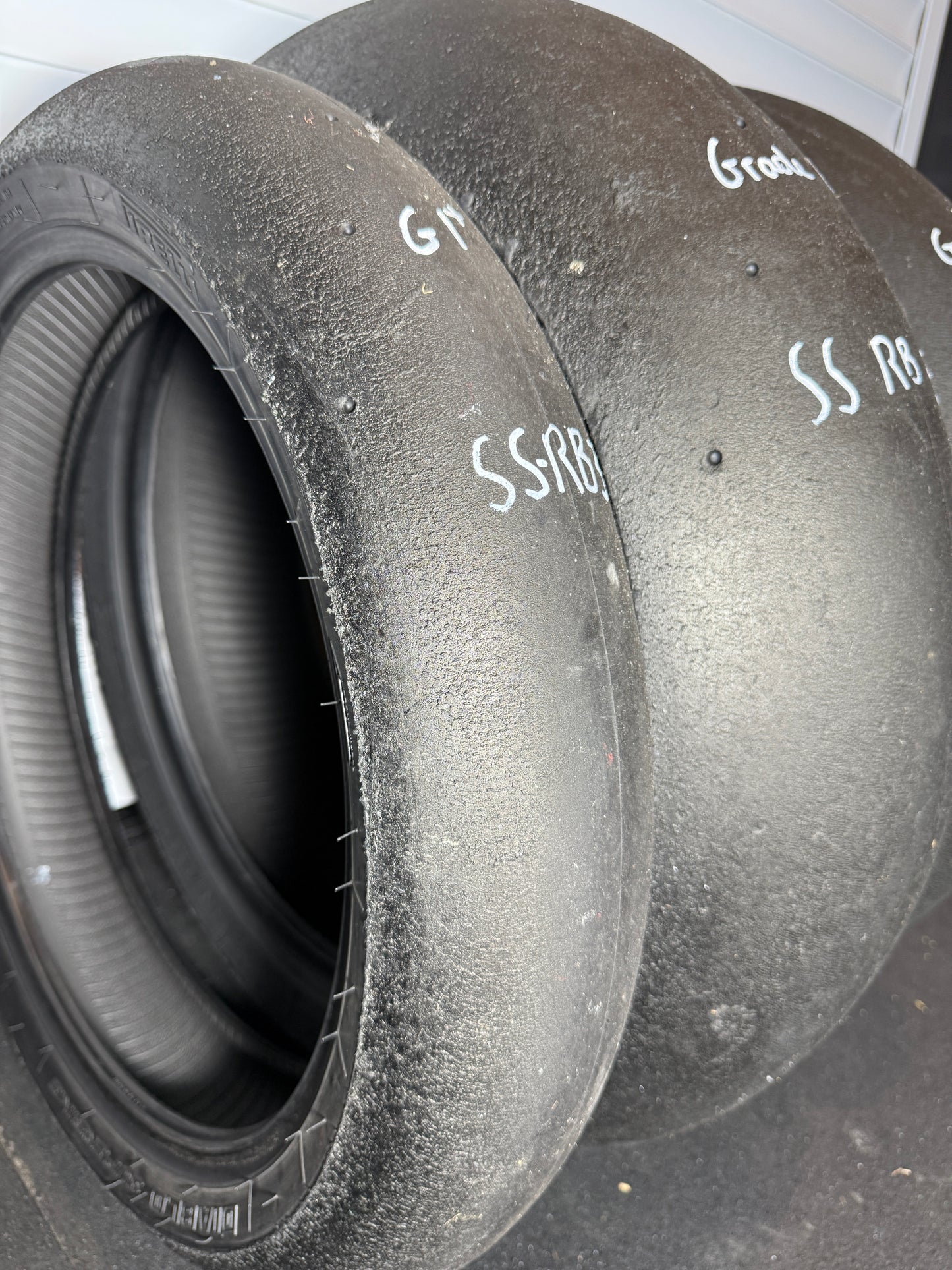 GRADE 1+ RACE BUNDLE,  Pirelli Superbike Slick 200/65/17 x2, 125/70/17 x1 (SS-RB3)