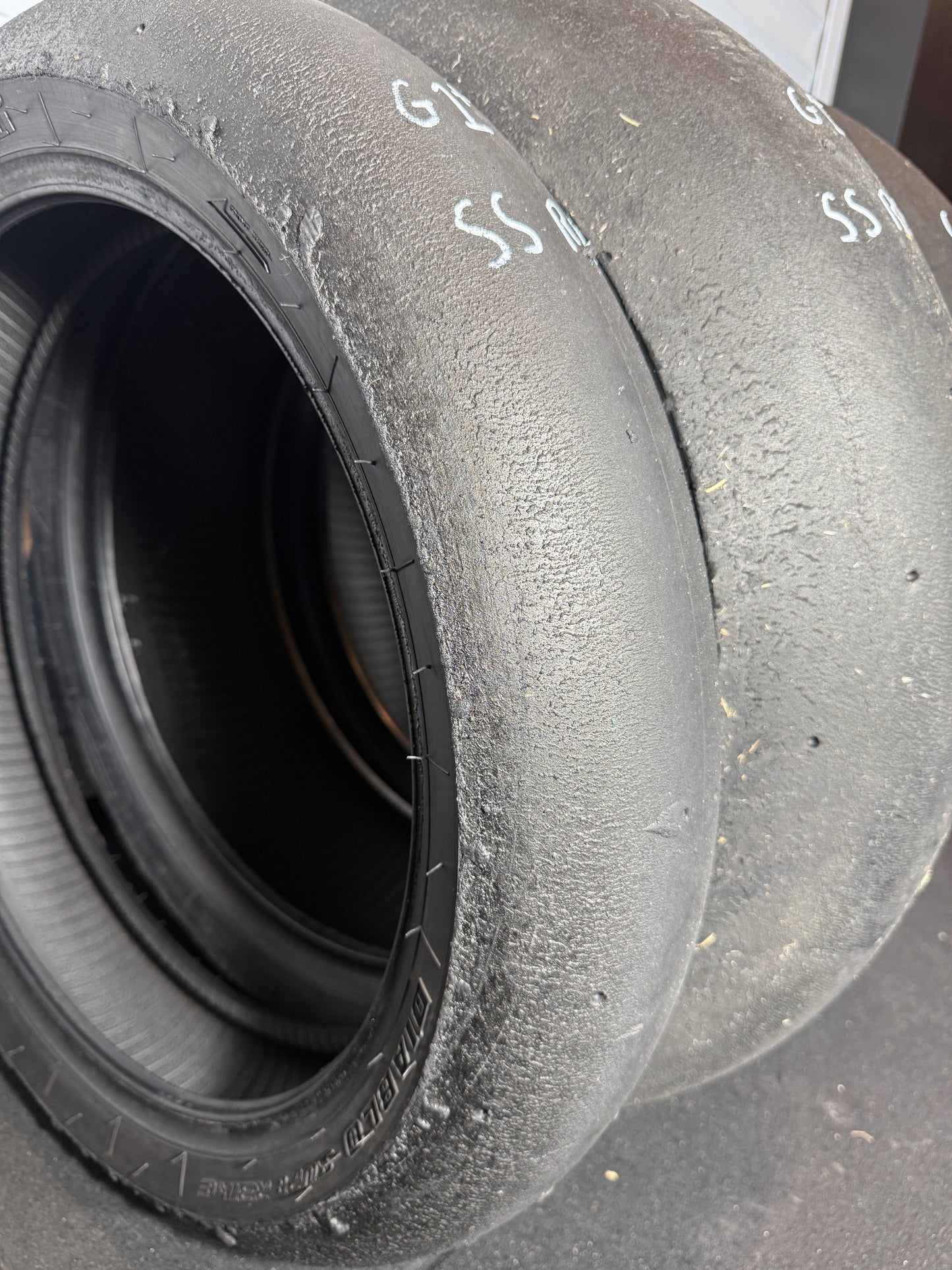 GRADE 1+ RACE BUNDLE,  Pirelli Superbike Slick 200/65/17 x2, 125/70/17 x1 (SS-RB4)