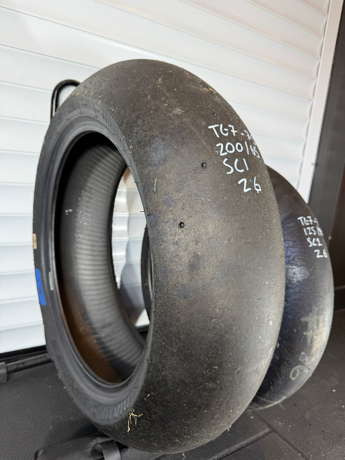 Pirelli Superbike Slick- GRADE 1+ SET 200/65/17, 125/70/17 (TG7-7S)