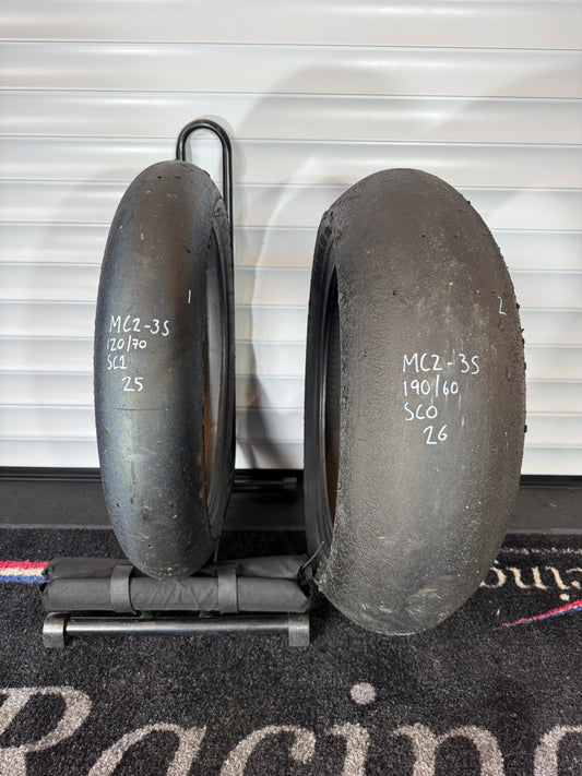 Pirelli Superbike Slick-1 SC0/120 SET 190/60/17, 120/70/17 (MC2-3S)