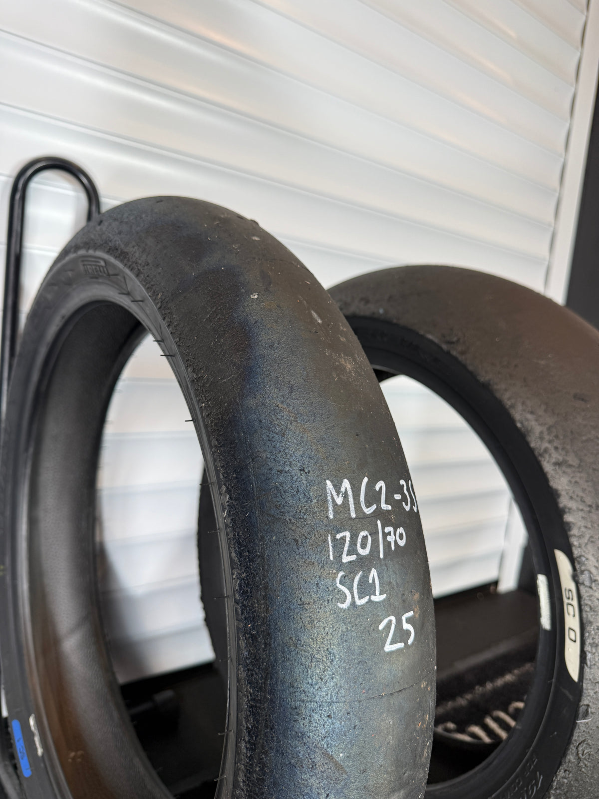Pirelli Superbike Slick-1 SC0/120 SET 190/60/17, 120/70/17 (MC2-3S)