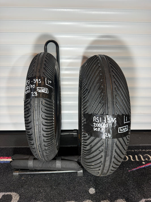 Pirelli Diablo Rain SET- SCR1 Grade 1+/1 120/70/17/ 200/60/70 (RS1-59S)
