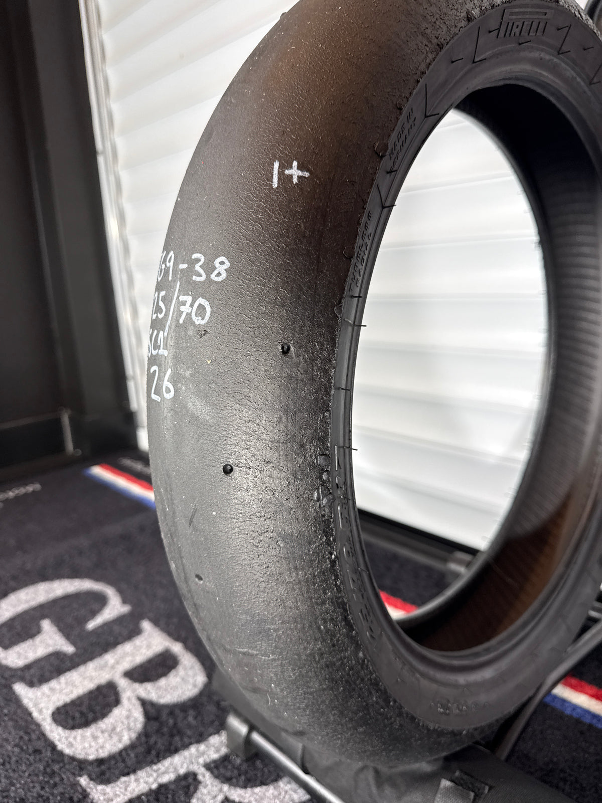 Pirelli Diablo Superbike Slick- Grade 1+-125/70/17 (TG9-38)