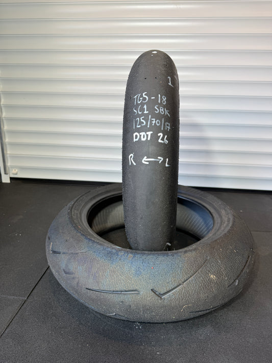 Pirelli Diablo Superbike Slick 125/70/17 (TG5-18)